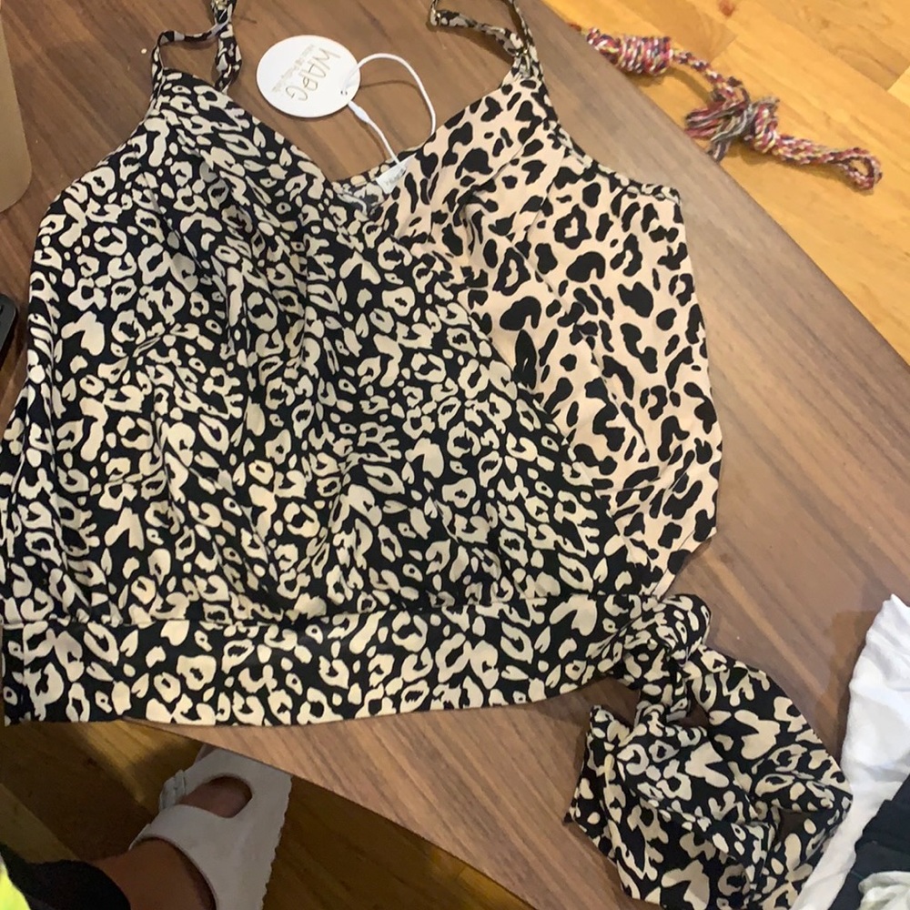 Leopard dress tank